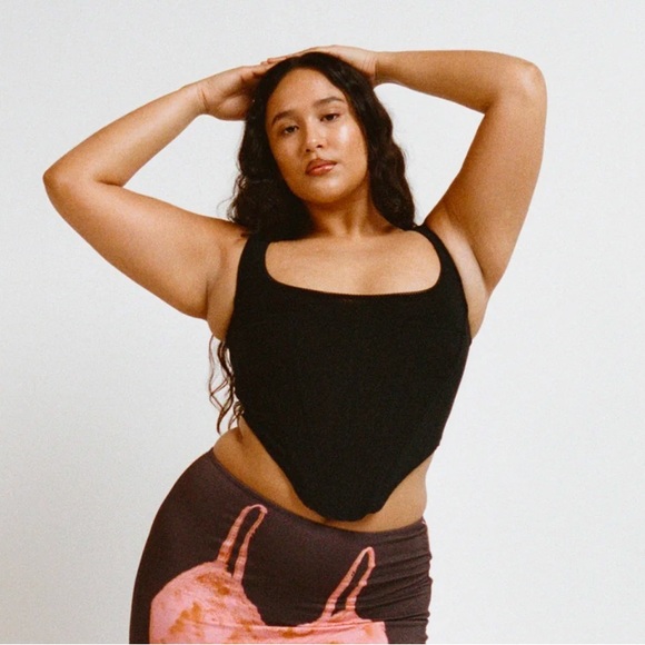 Miaou corset in black - Picture 1 of 1